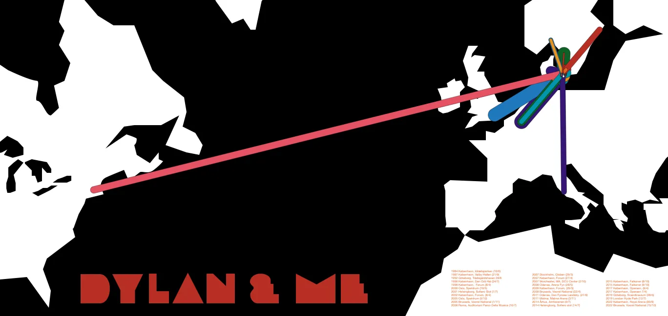 Dylan and Me poster design
